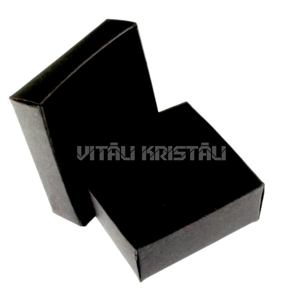 Kartona kaste melna 5 x 5 x 2 cm