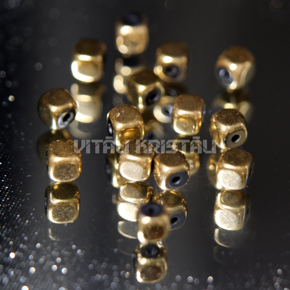 Atdalītājs 4 x 4 mm zelta krāsa 1 gb.