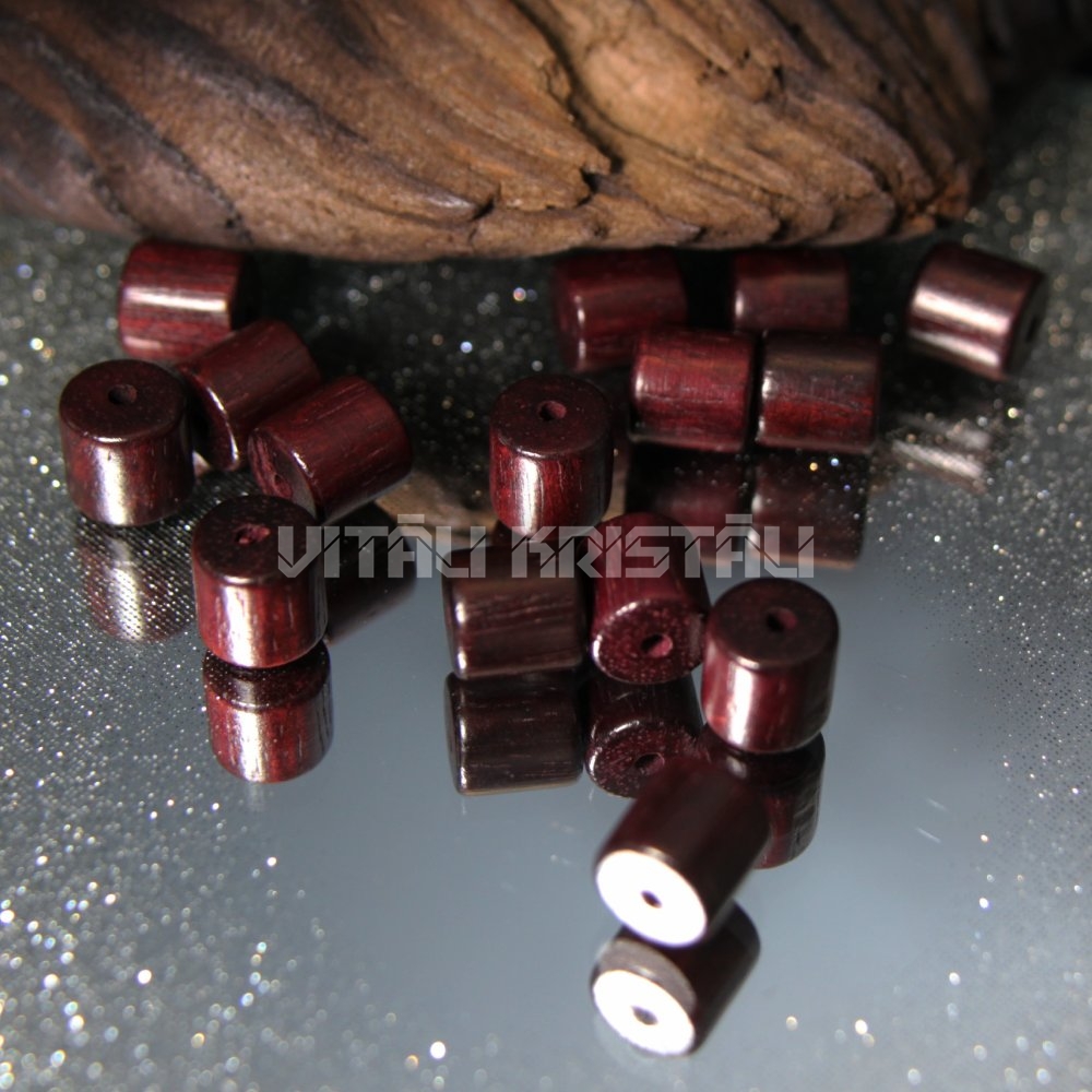 Koks atdalītājs starplika cilindrs tumši brūns 8 x 8 mm 1 gb